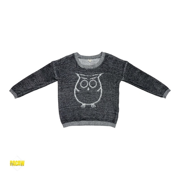 unio Sweaters - Unio Owl Knit Sweater